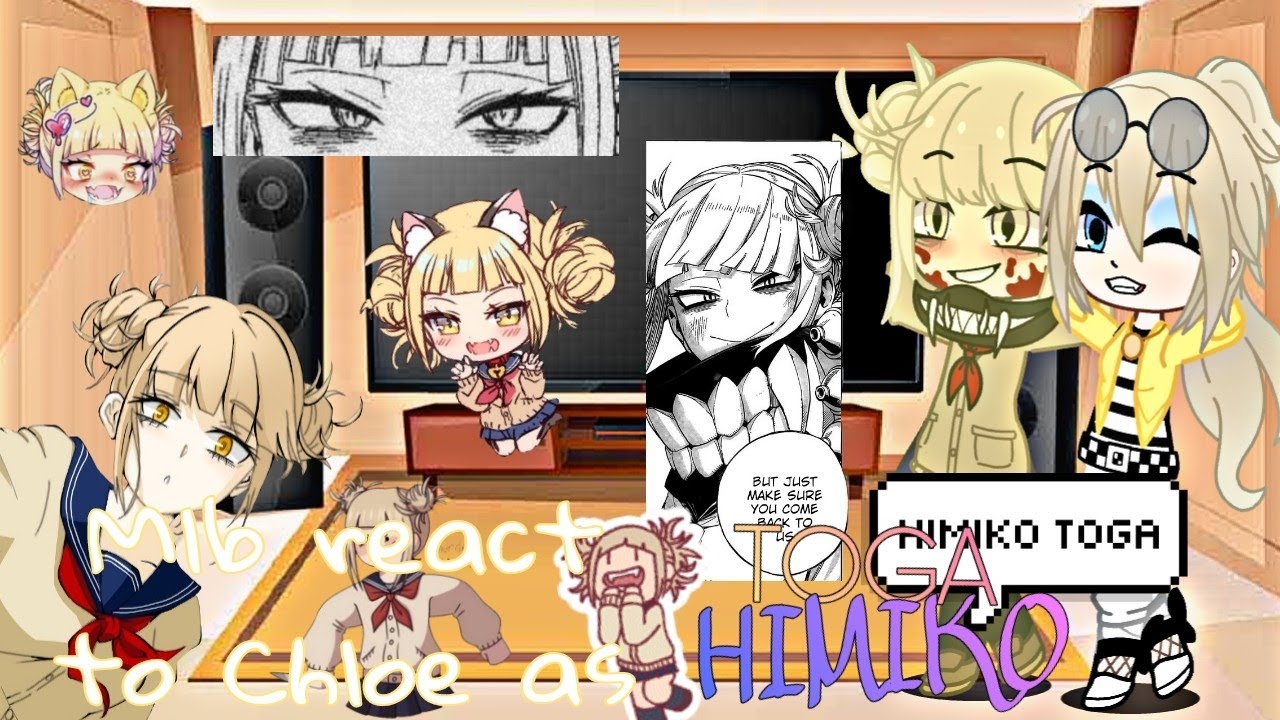Mlb react to Chloe as Toga //mha x mlb //inspired