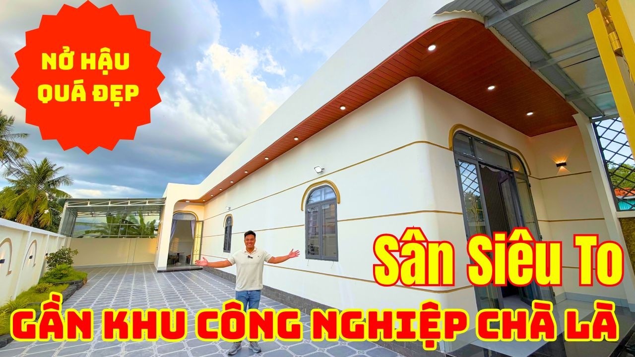 Hàng Độc !! Nhà Siêu Rộng Rãi Đãi Tiệc Vô Tư , Nở Hậu Phong Thủy , Gần Khu Công Nghiệp
