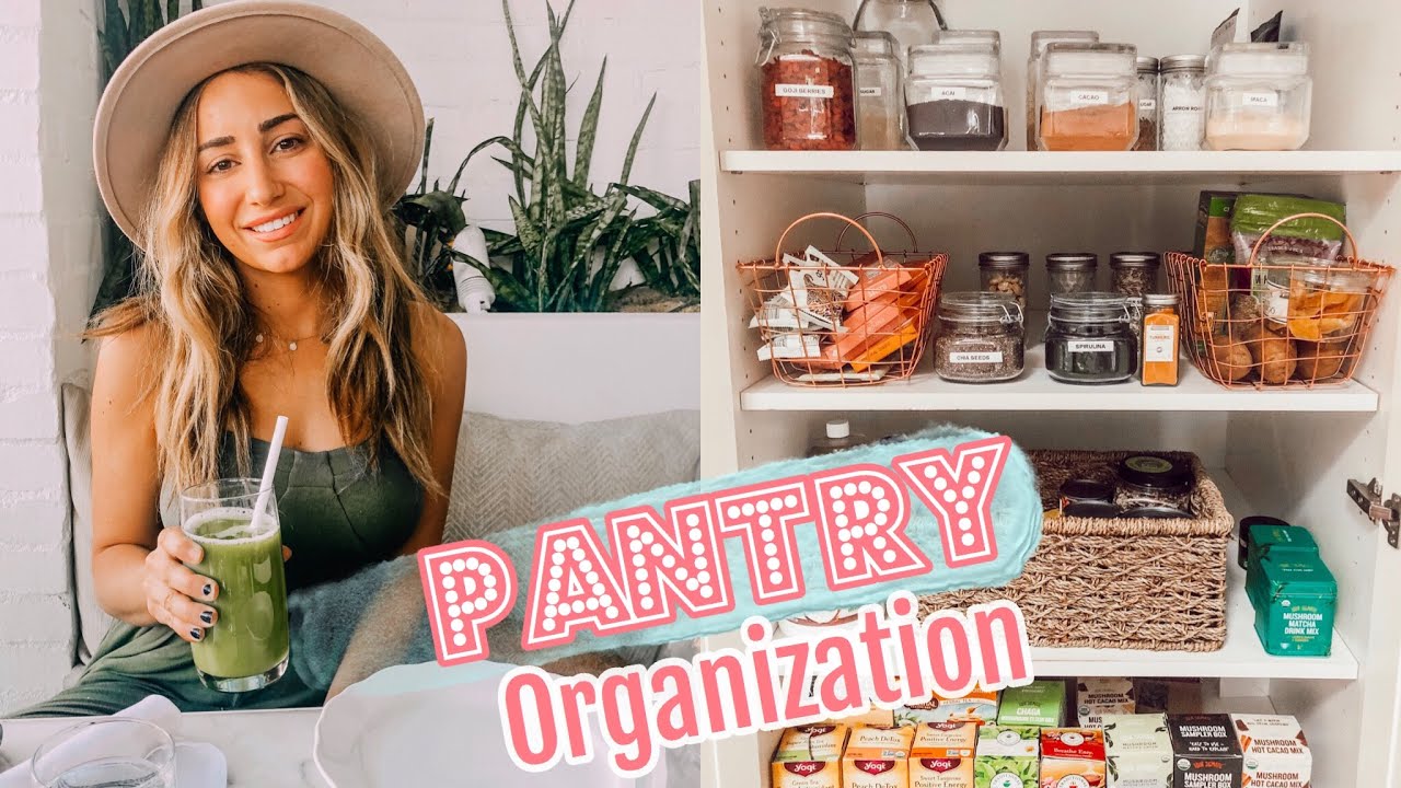 HOW I ORGANIZE MY LIFE VLOG! // Pantry Make Over!