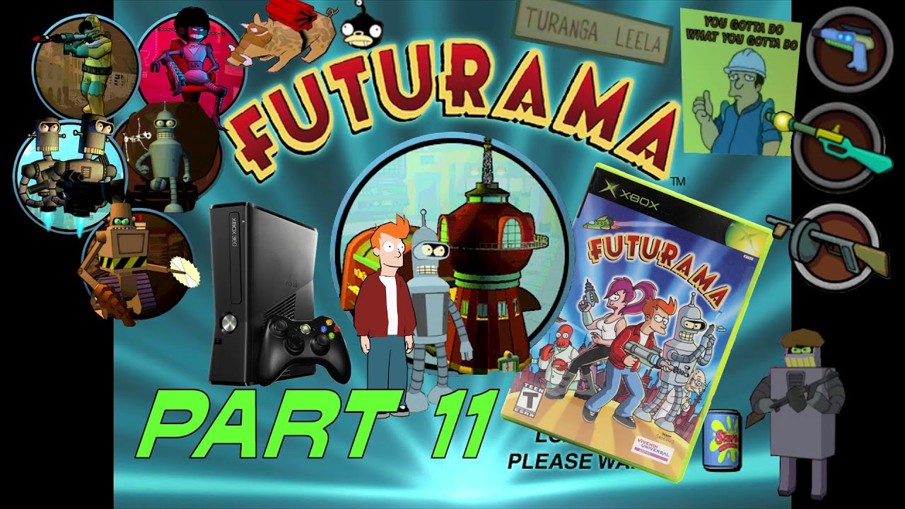 Futurama, 2003 (XBOX) - 11 - Bender Does The Mine Facility
