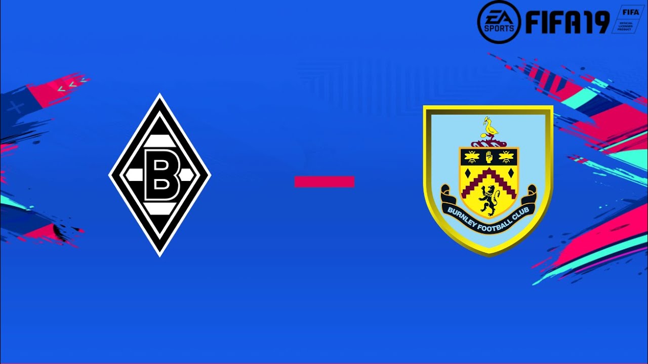Gameplay Fifa 19 - M'Gladbach - Burnley - Stadium Cup (Round 3)