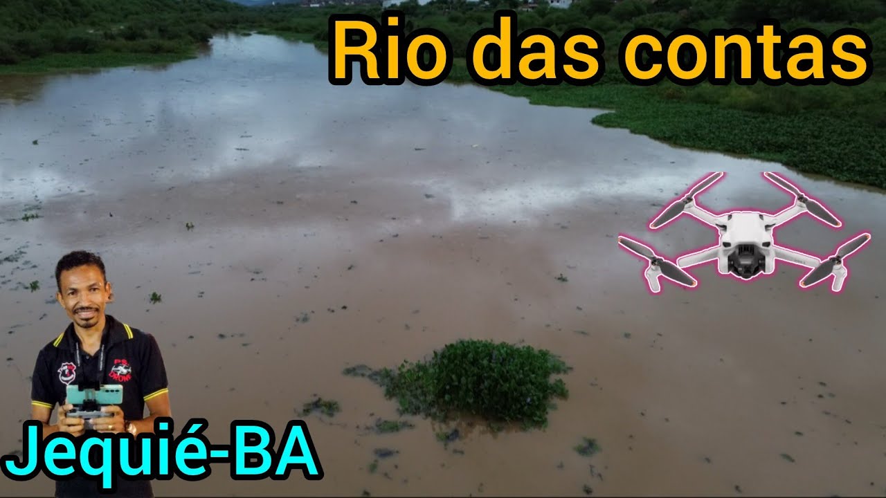 Um giro pelo rio das contas em Jequié (voo 830)