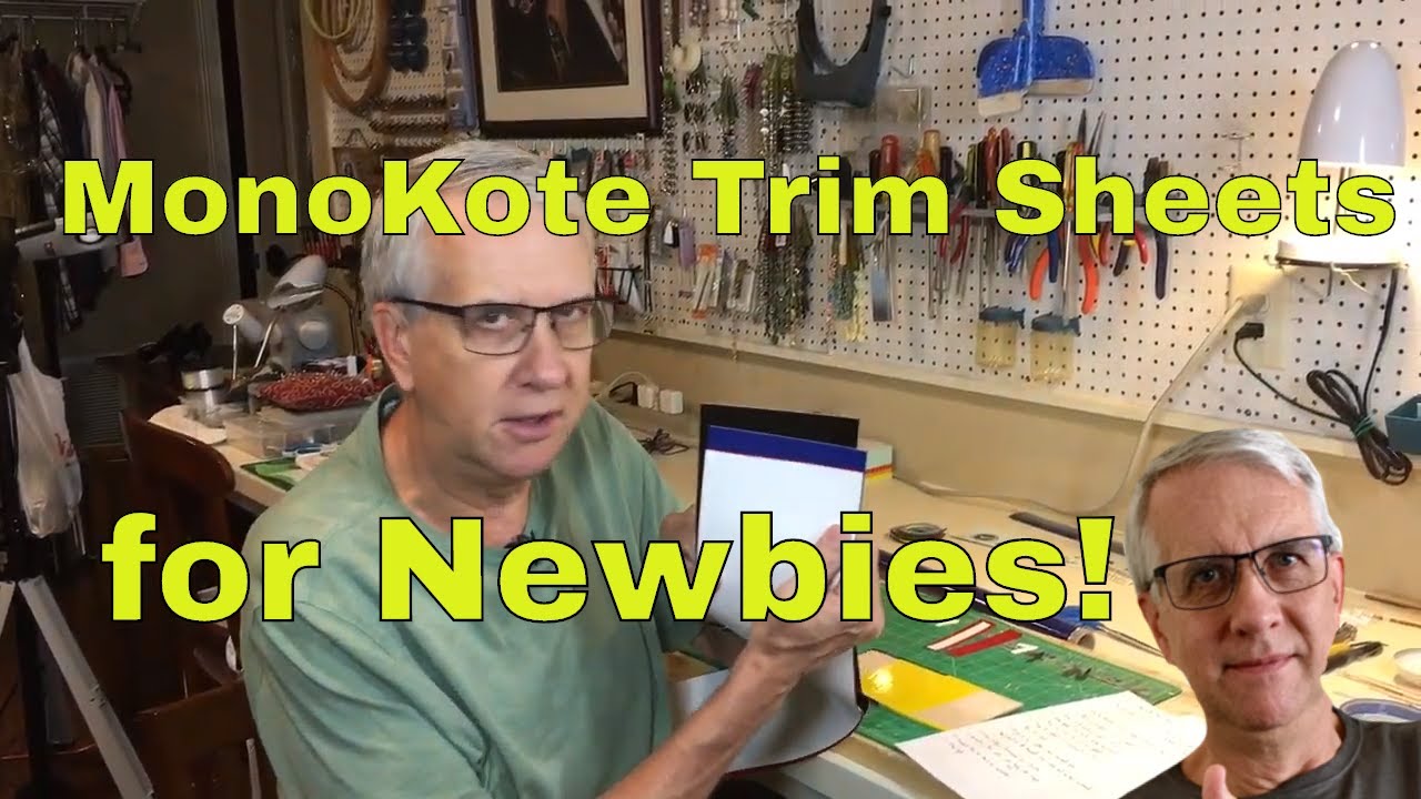 MonoKote Trim Sheets for Newbies!