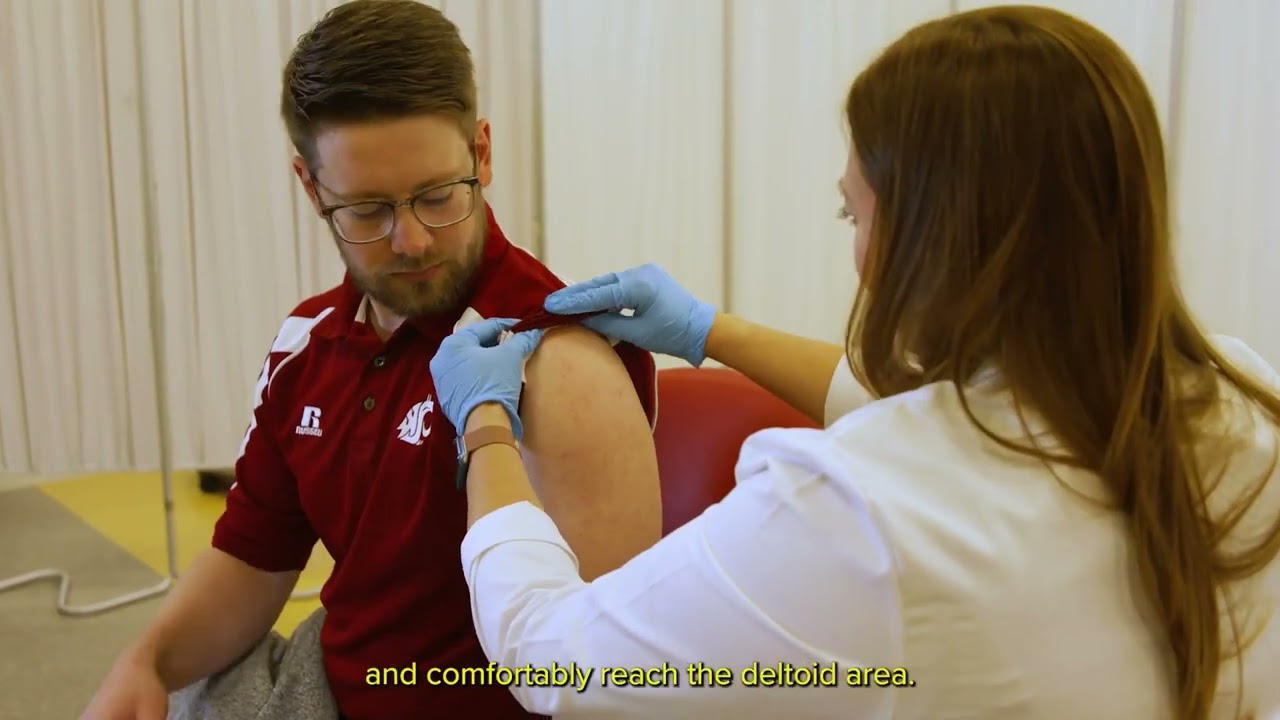 Intramuscular injection administration