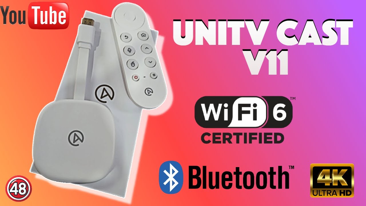 UNITV CAST V11 - WIFI 6 - BLUETOOTH.