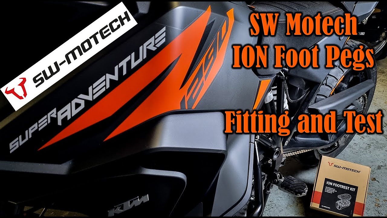 SW Motech ION Foot Pegs | 2021 KTM Super Adventure S | Fitting & Road Test