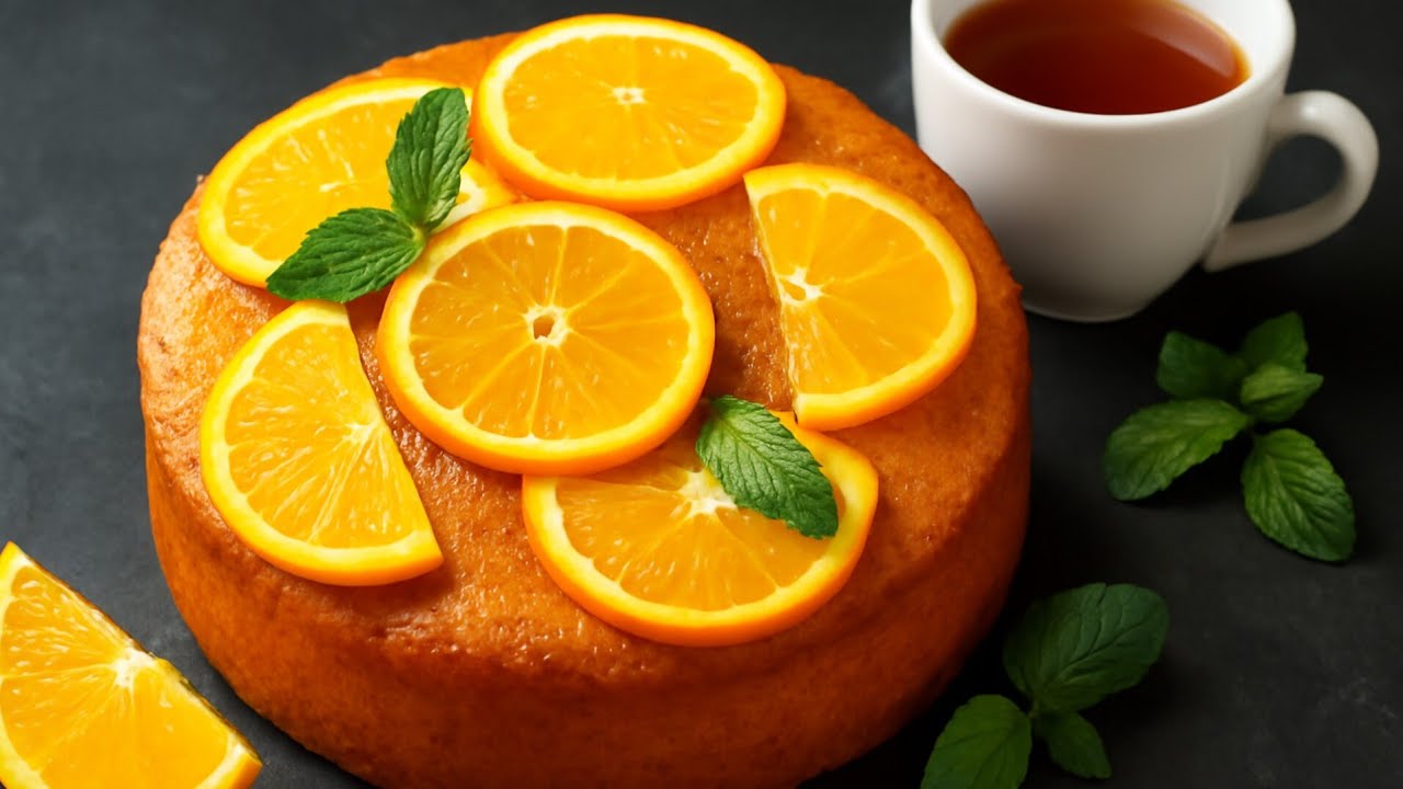 Сочный и быстрый мандариновый кекс 🍊 | Ароматный, лёгкий и идеальный для начинающих!