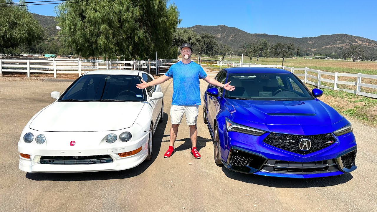 '98 Acura Integra Type R vs '24 Integra Type S Head To Head Review