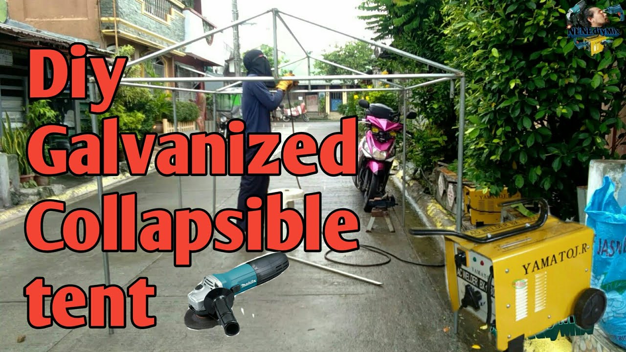 #Diy Galvanized collapsible tent, #how to make Diy collapsible tent, #collapsible tent