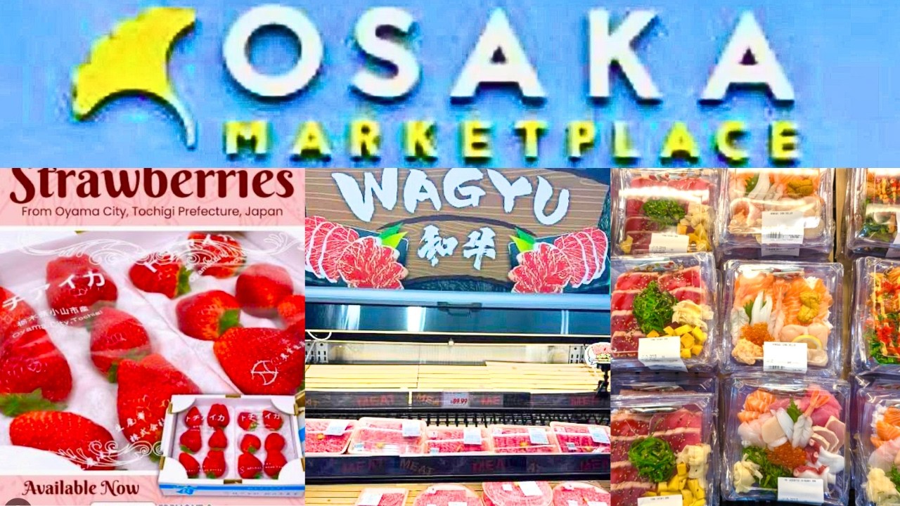 Come Shopping with Us at Osaka Japanese Supermarket!