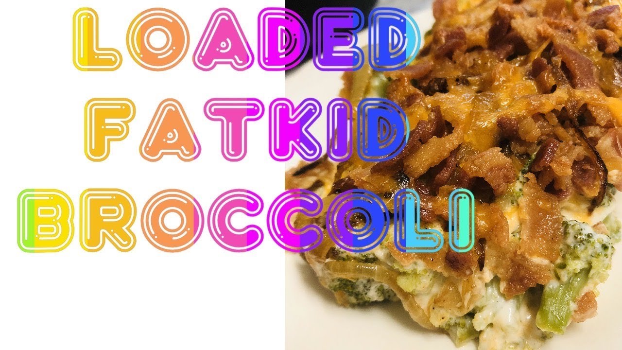 FATKID BROCCOLI | Easy Thanksgiving keto recipe | keto holiday sidedish