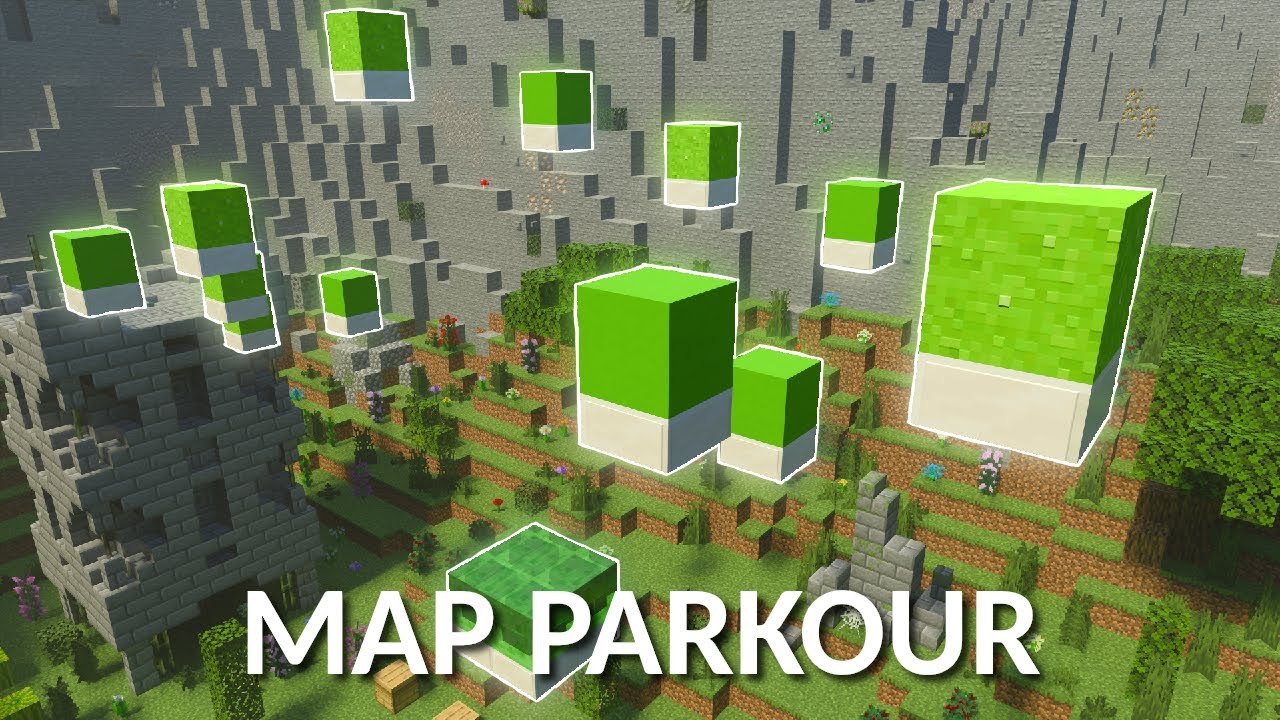 Retour sur une map parkour Minecraft que j’ai construite il y a 4 ans ! (Présentation de map)