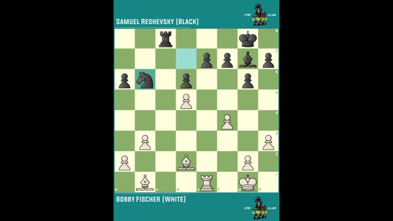 Bobby Fischer vs Samuel Reshevsky ◉ World Chess Match ‖ Los Angeles → USA (1961)
