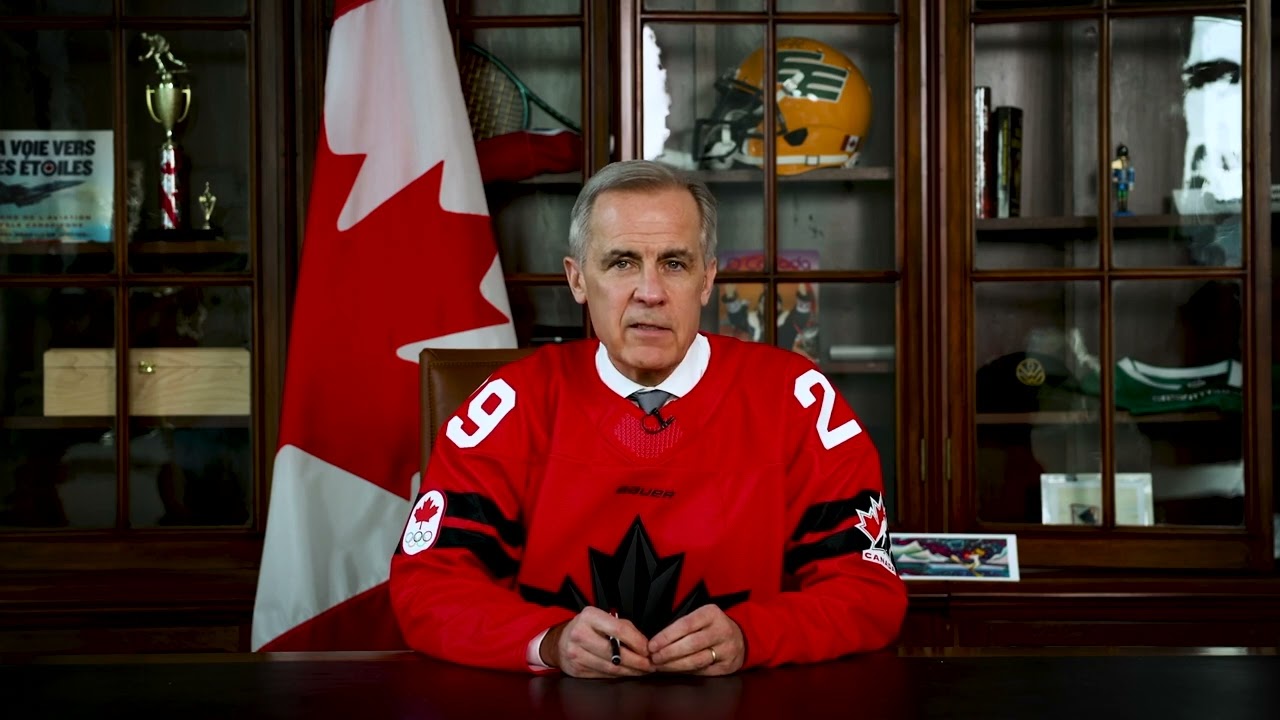 Mark Carney to Canada's Olympians: 