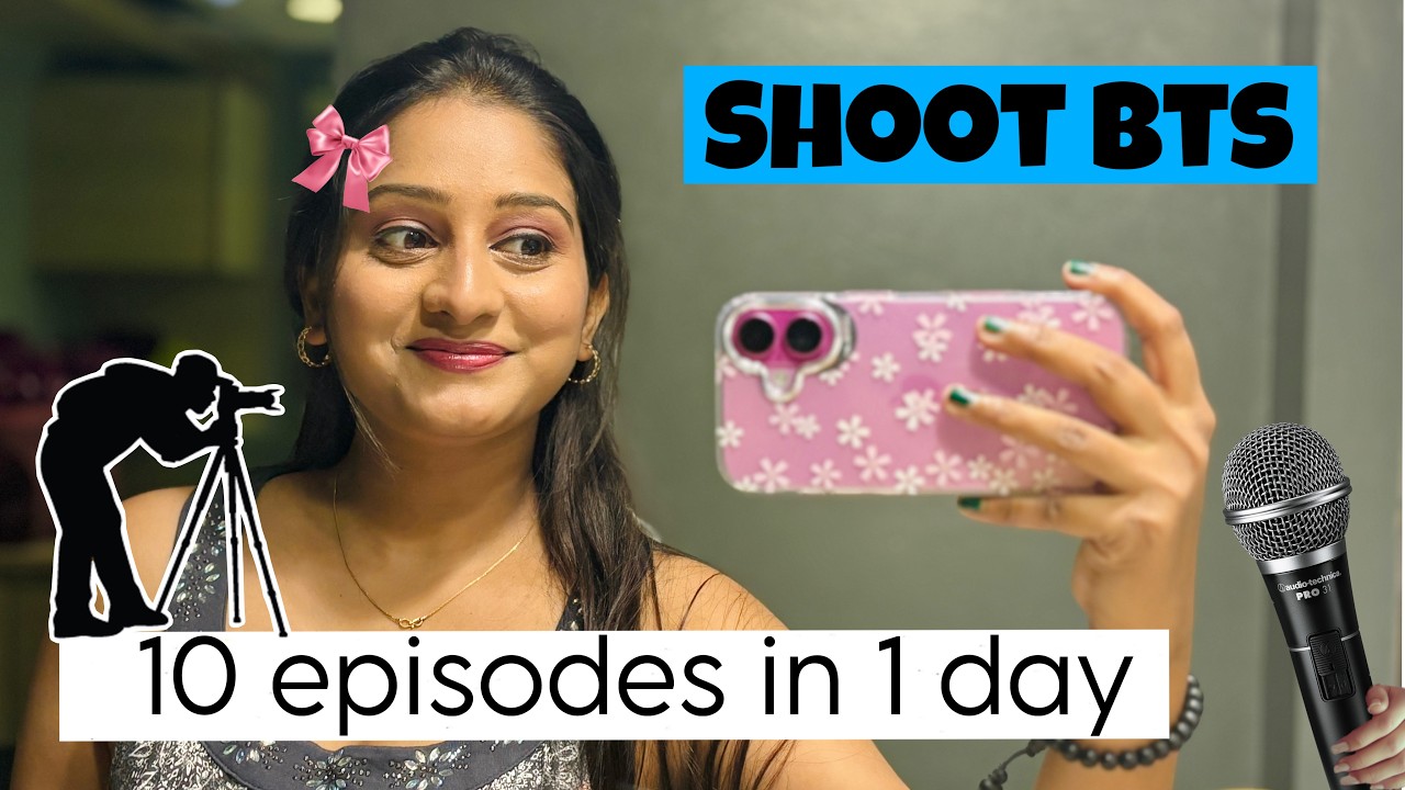 Shooting 10 Episodes in One Day! 🎬✨