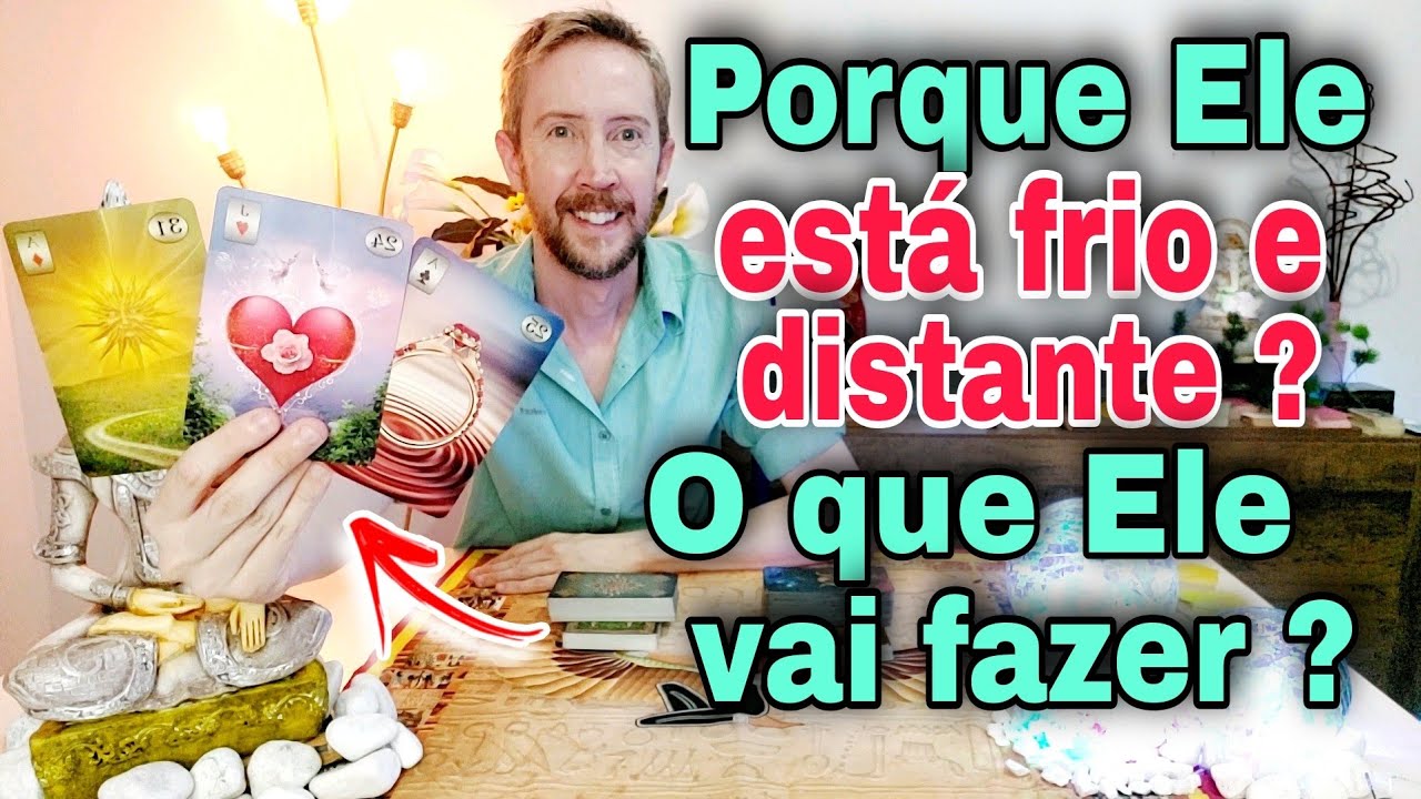 Porque ele está frio tarot ? O que ele vai fazer ? Como ele está em relação a mim hoje tarot ?#tarot