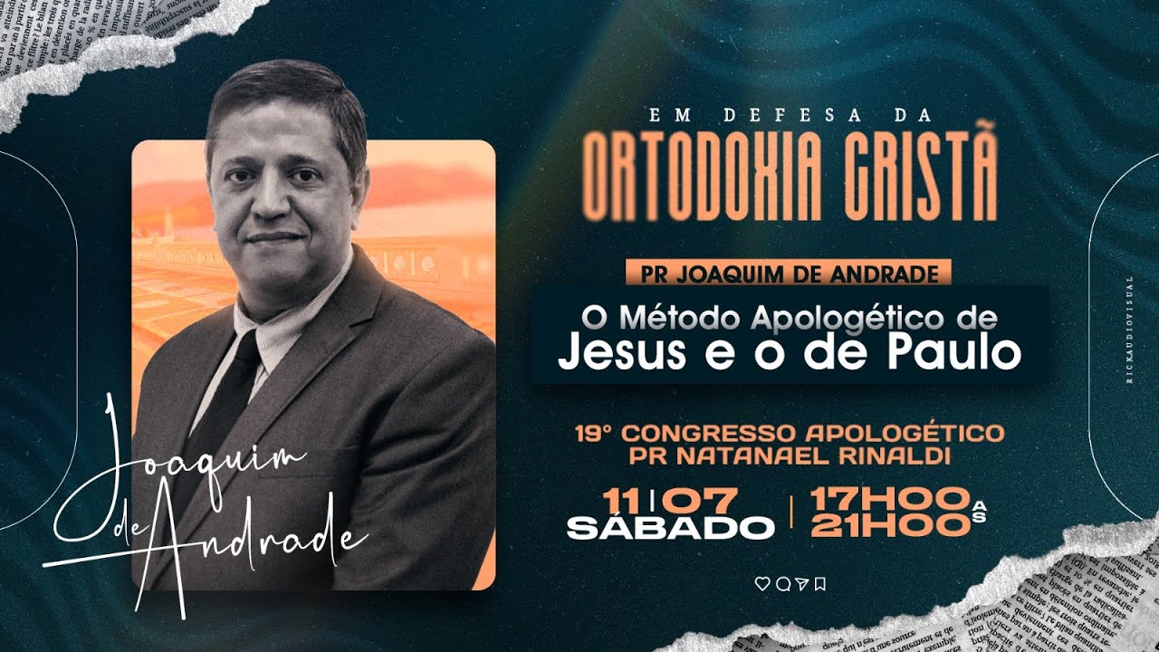 O M&eacute;todo Apolog&eacute;tico de Jesus e de Paulo