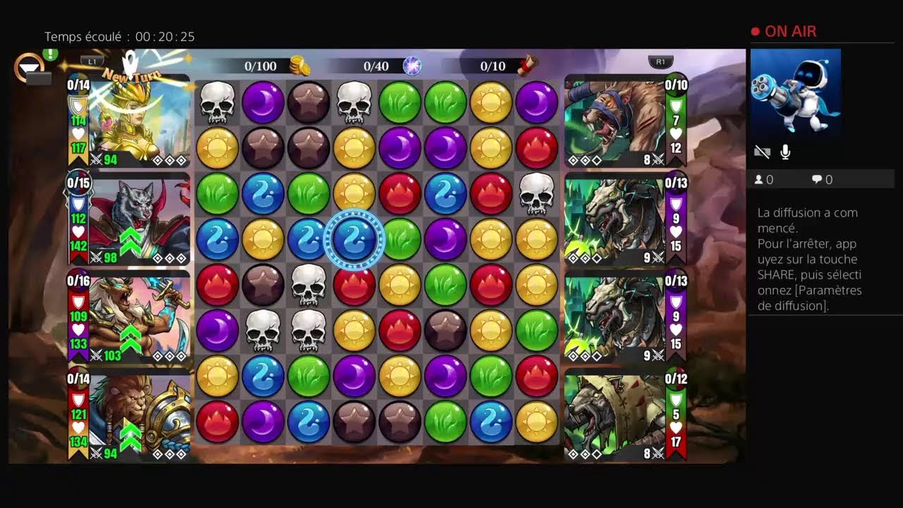 Gems of war le live test maj sous pic v2