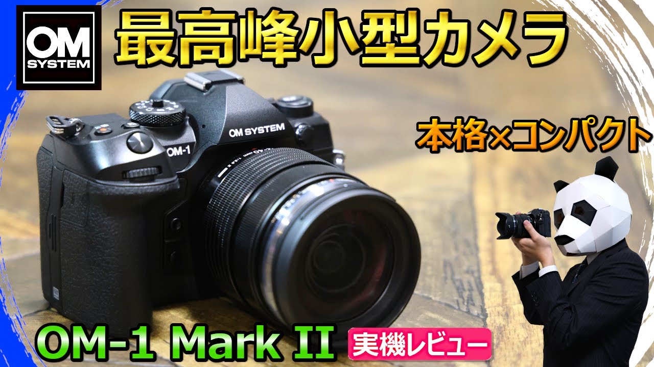 【OM SYSTEM ミラーレス一眼カメラ】大型カメラの方が優れている という考えはもう古い【OM-1 Mark II レビュー】