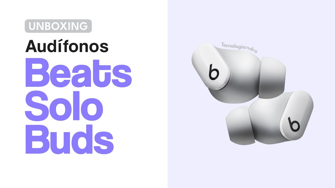 Baratísimos!! (Dicen...) pero le faltan funciones | Unboxing Beats Solo Buds | Tecnologiandro