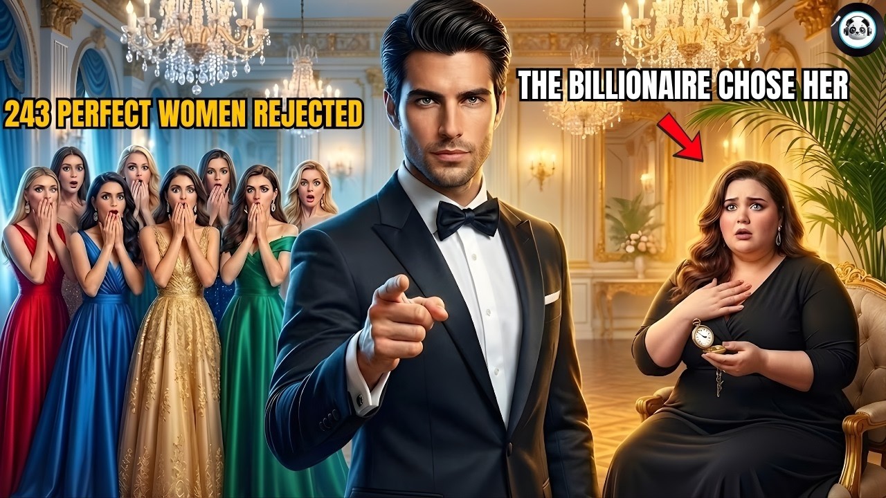 The Billionaire Ignored 243 Perfect Candidates and Pointed at the Plus-Size Girl: 'Her.