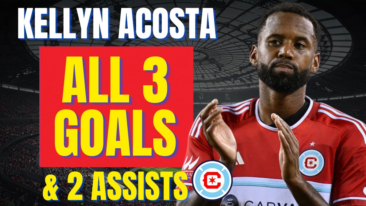 Kellyn Acosta - ALL 3 GOALS & ASSISTS FOR CHICAGO FIRE | Skills & Highlights