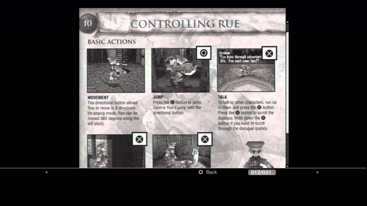 Let's Play Threads of Fate- Episode 000- Game Manual
