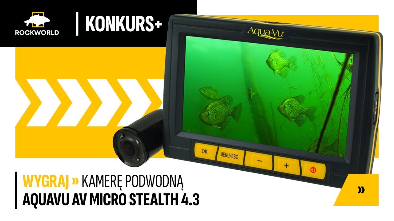 Wygraj kamerę podwodną AquaVu AV Micro Stealth 4.3!