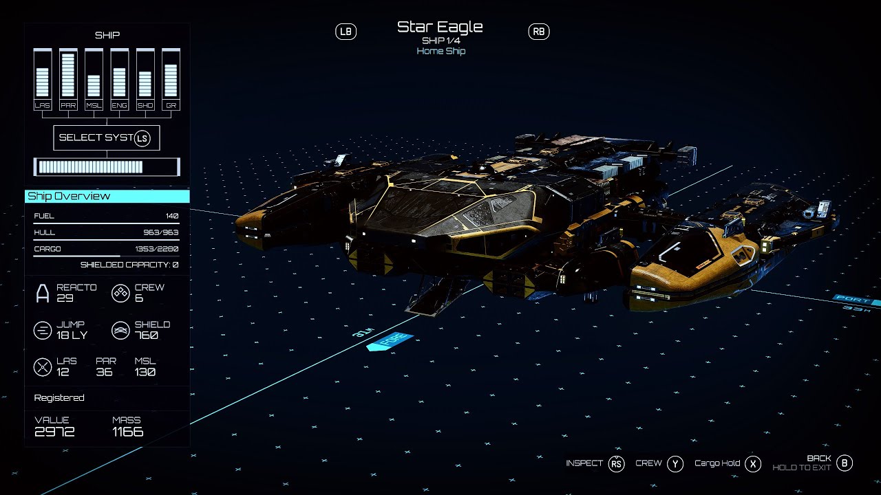 Ultimate beginners ship - NO LADDERS !! - Rework of the Star Eagle to make functional and easy flow