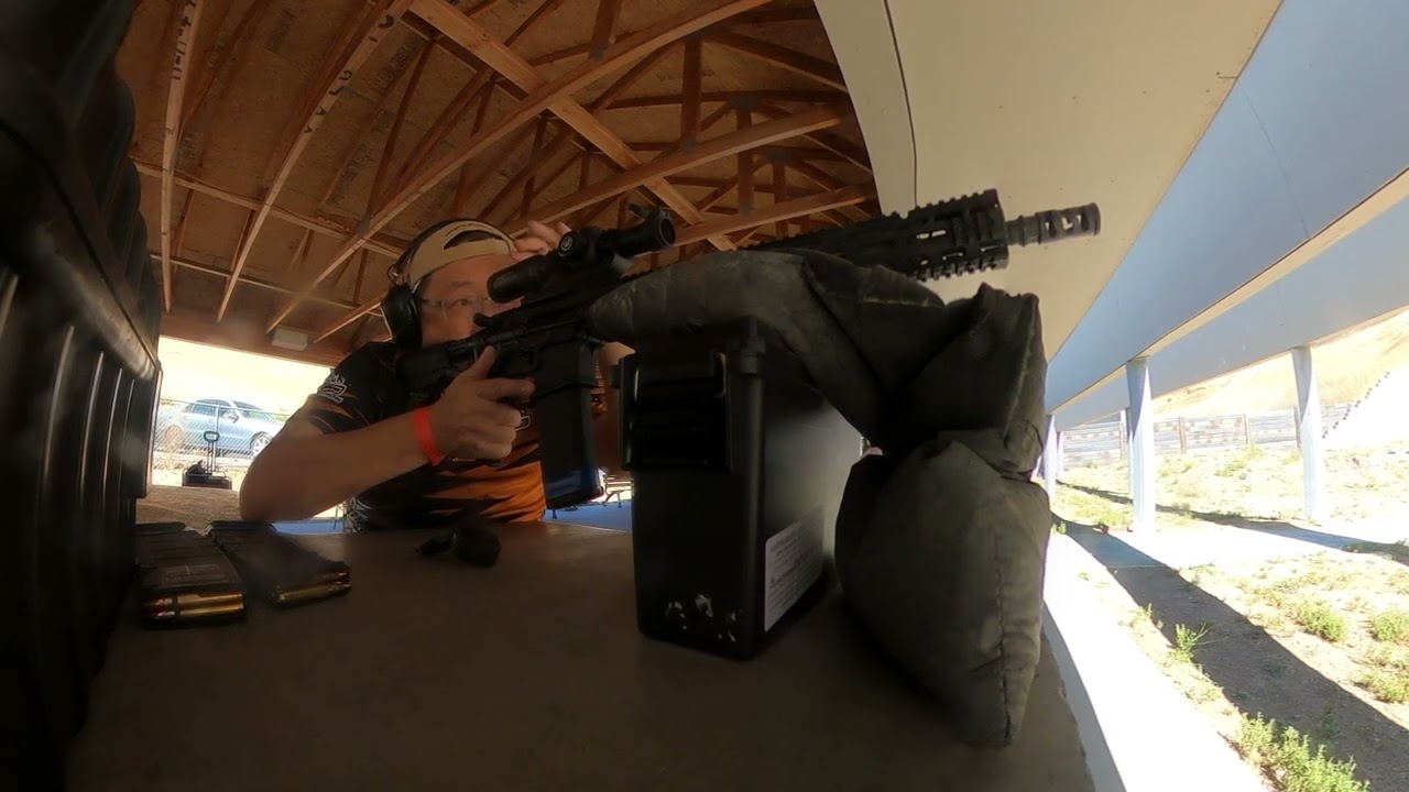 Rifle target shooting 01