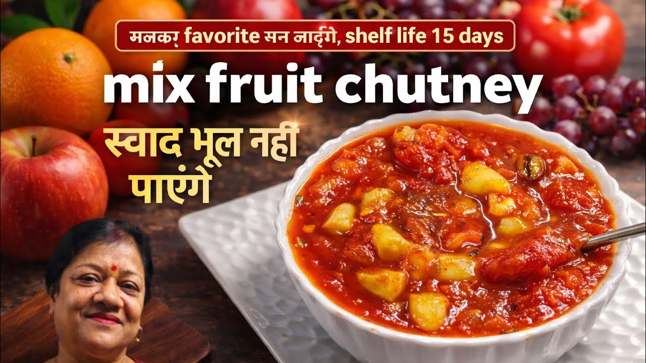 Fruit Se Bani Ye Chutney Sabko Shock Kar Degi! 😱 15 Days Storage Tip in Video! #mustwatch #newrecipe