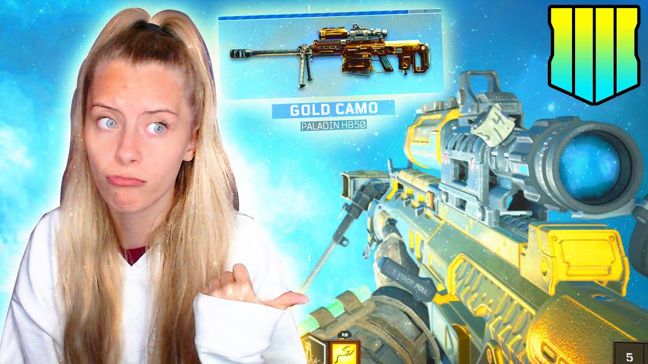 GOLD PALADIN IN BLACK OPS 4 IS AMAZING! Road to Diamond Snipers (BO4)