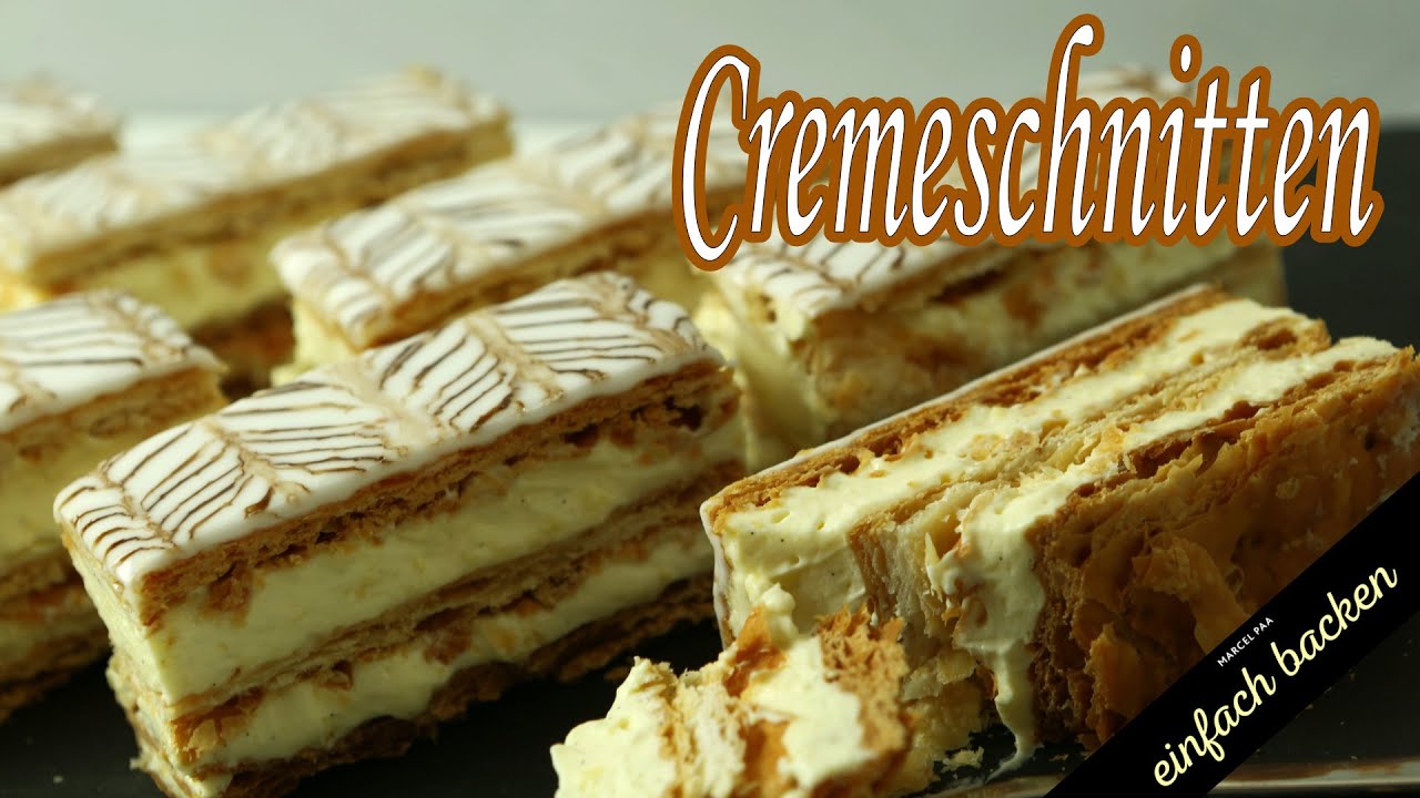 Cremeschnitten Bestes Original Rezept