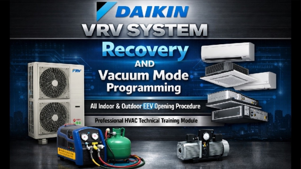 Кто не знает этот режим Daikin VRV? | Скрытый сервисный режим Daikin VRV, о котором должны знать ...