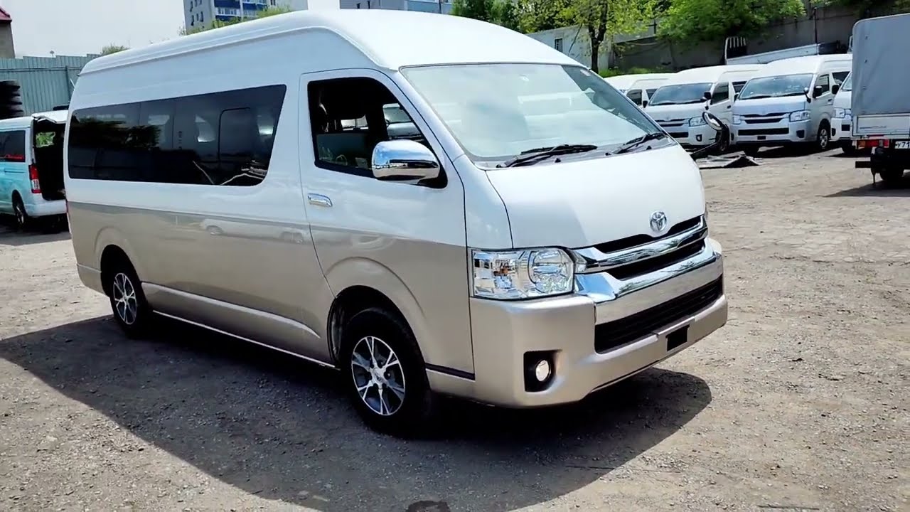 Toyota hiace 2017 год grand cabin 9 мест категория б