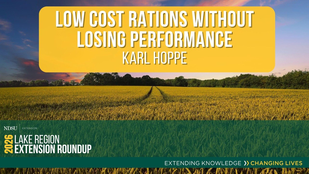 Low Cost Cow Rations without Losing Performance with Karl Hoppe