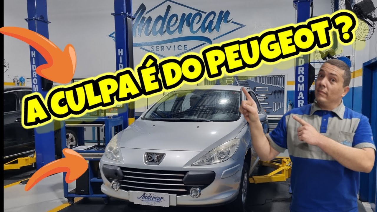 Peugeot 307 passou por tr&ecirc;s oficinas! Aula gr&aacute;tis  #peugeot #Citroen #oficina  @AndercarSERVICE