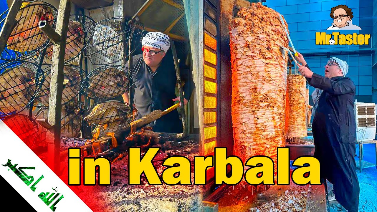 Exploring Muharram & Arbaeen Food Offerings in Karbala| 8000KG Shawarma & the World&rsquo;s Biggest Kunafa