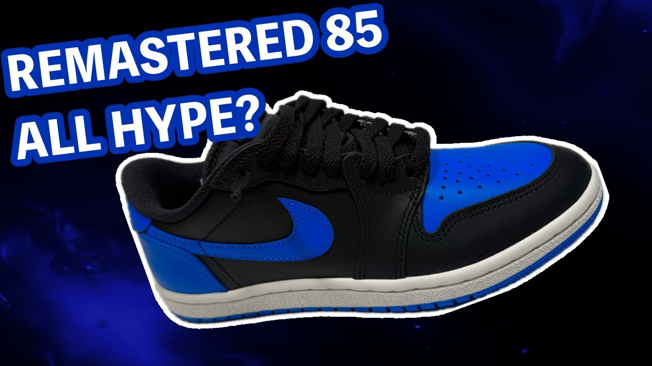 2025 Air Jordan 1 Low 85 Royal Remastered Review & On Feet