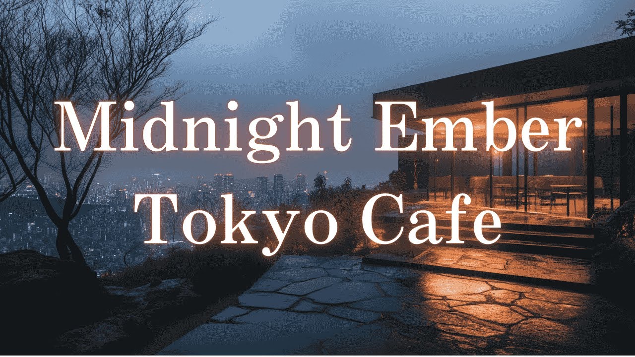 Midnight Ember Tokyo Cafe – Lofi Deep Focus | Cafe en Colina – Lofi para Estudiar