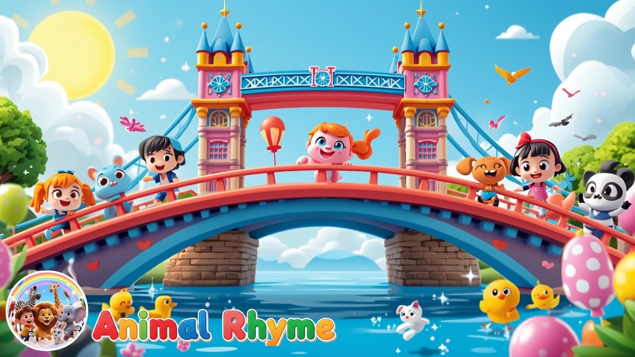 London Bridge Is Falling Down | Build It Up Again | Nursery Rhymes | Kids Songs