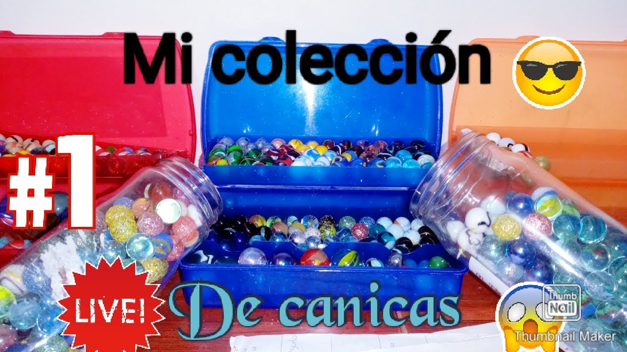 Mi colección de canicas 2019