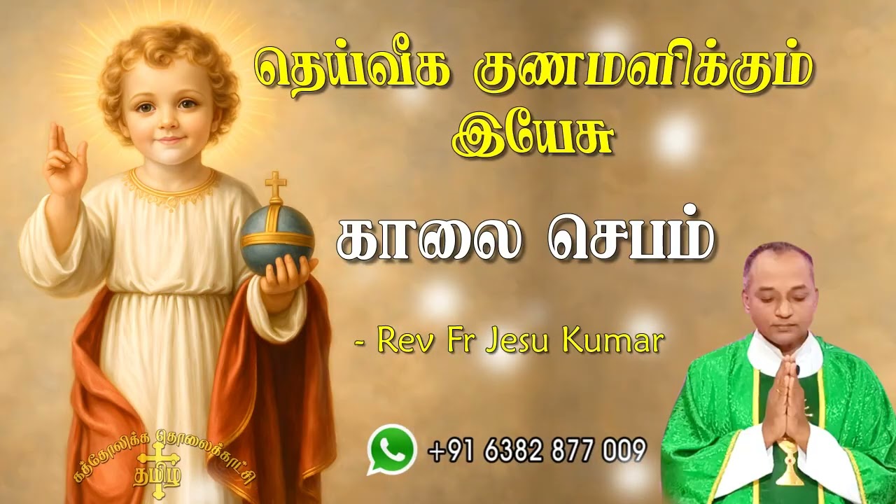 12.02.2026 - Morning prayer - காலைஜெபம் - தெய்வீக குணமளிக்கும் இயேசு @TAMIL CATHOLIC ONLINE TV