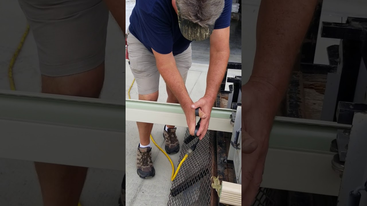 Adjusting the gutter machine  2 (see description)