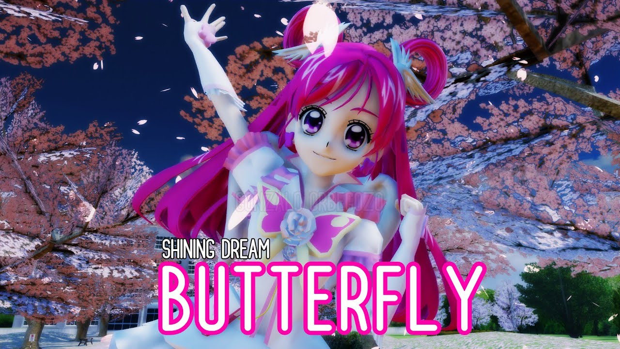 [MMD PreCure] BUTTERFLY - Shining Dream + CAMERA DOWNLOAD! / プリキュア - Pretty Cure