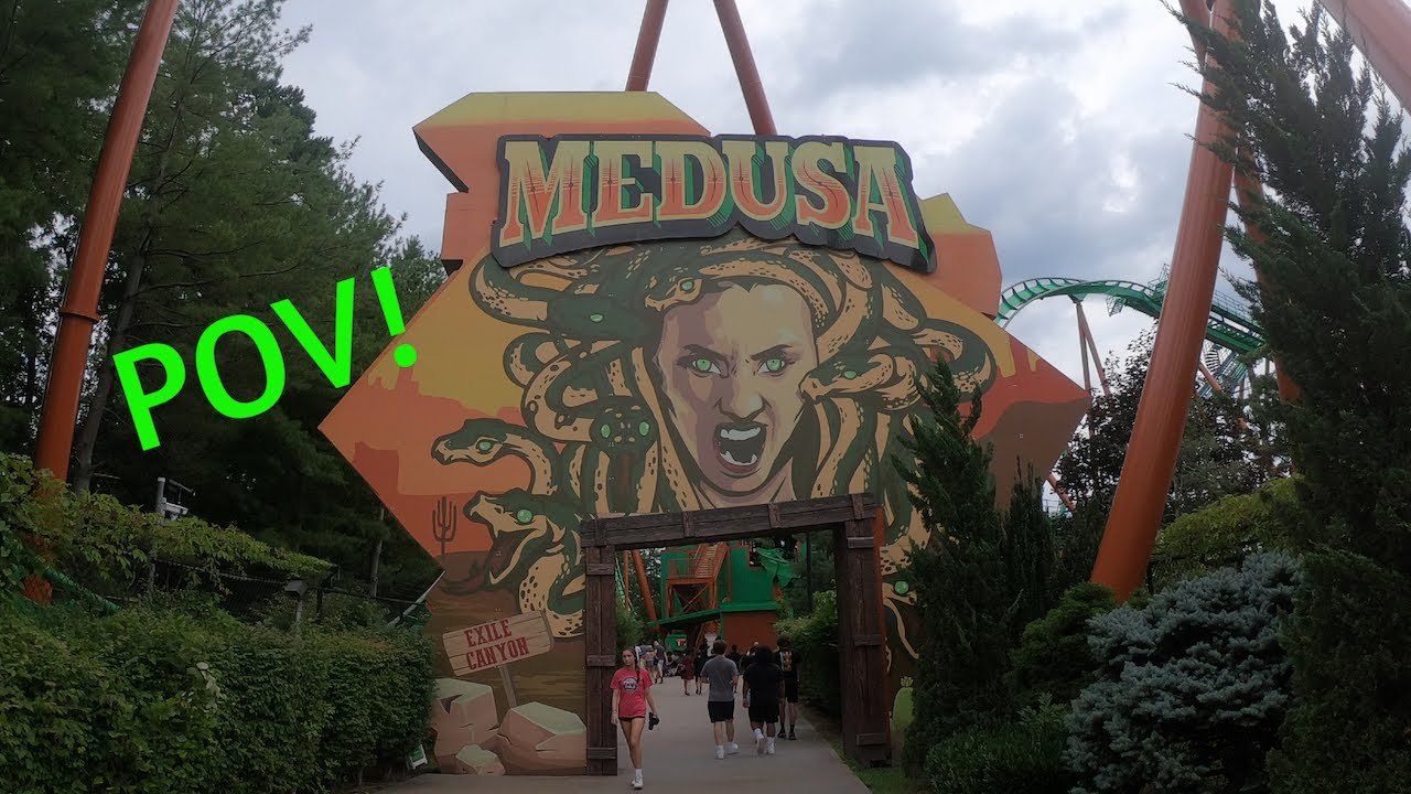 Medusa POV at Six Flags Great Adventure!