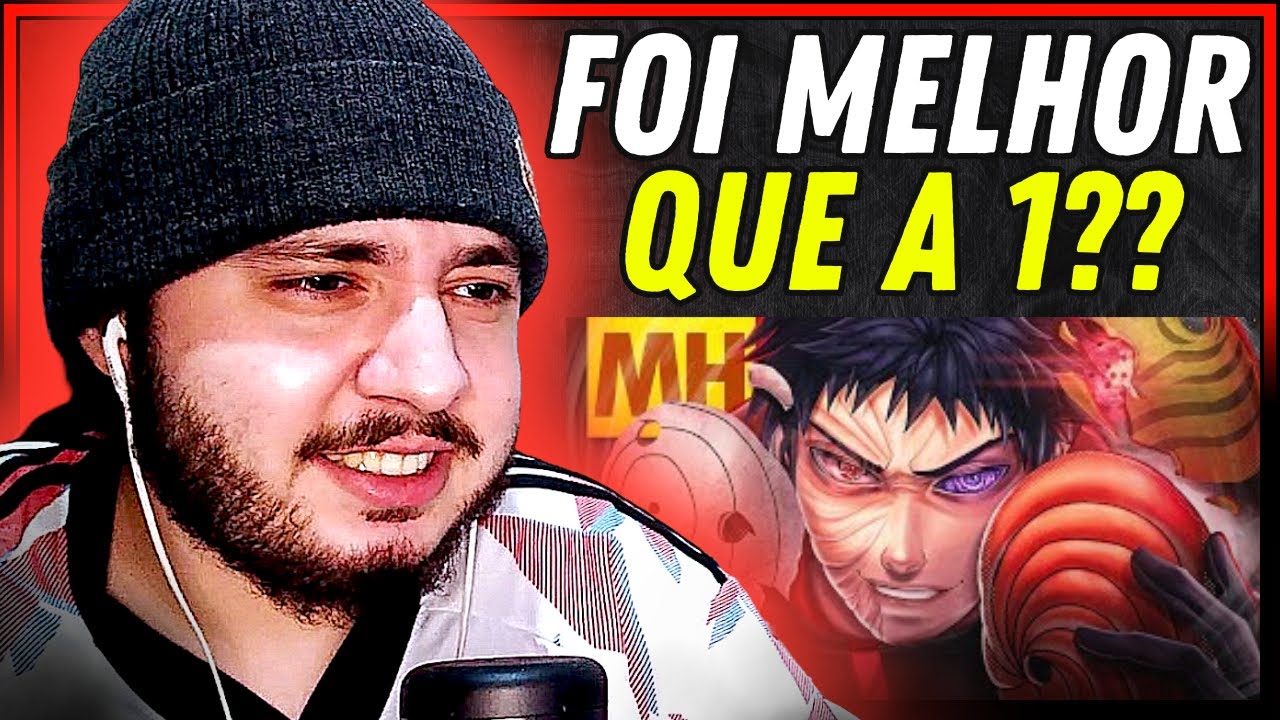Tipo Tobi 2 🎭 (Naruto) Máscara Na Cara | Prod. Sidney Scaccio | MHRAP | REACT BAUEB