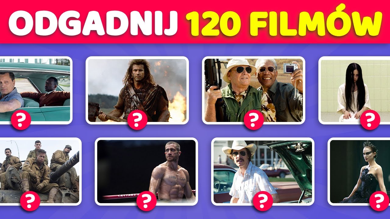 Zgadnij tytuł filmu po jednym kadrze📽️🍿 Masz tylko 3 sekundy! | Quiz filmowy