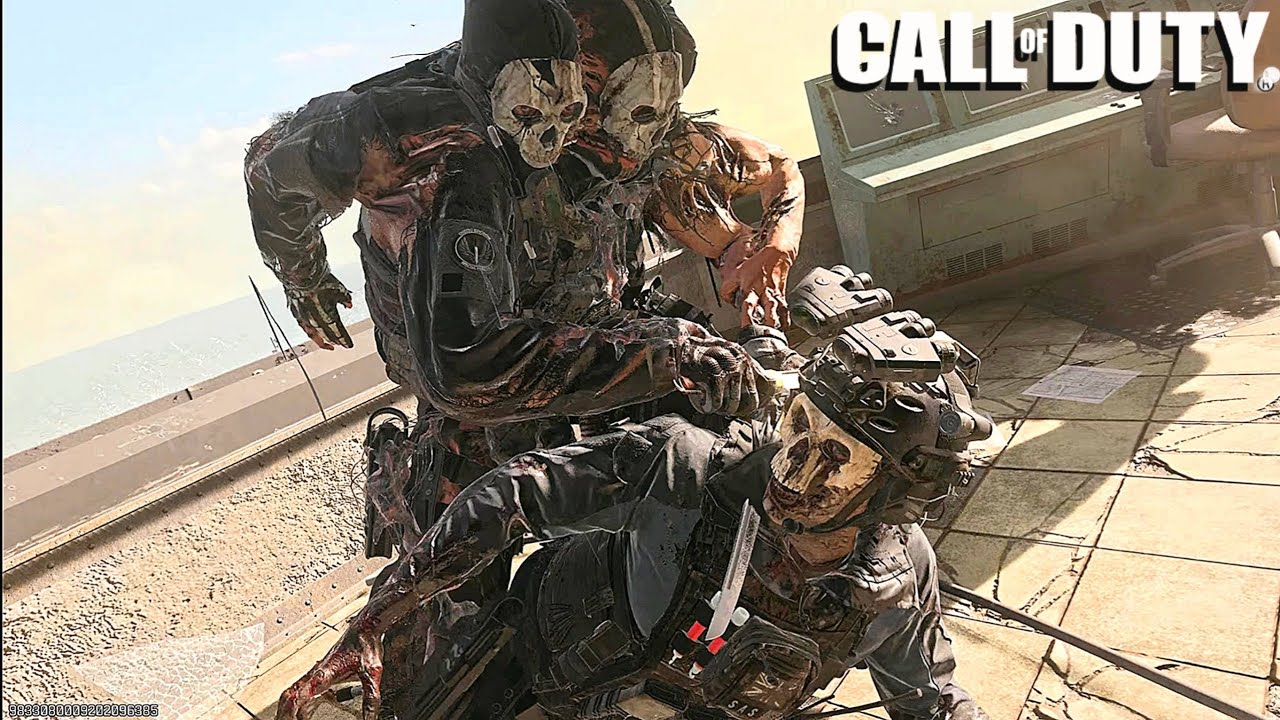 New Blackcell Ghost Monster Skin (Alone) With Finishing Moves - Call Of Duty MW3 Finishers