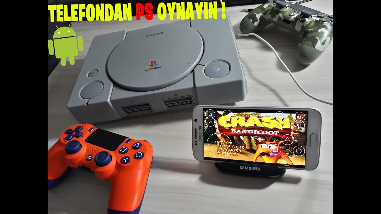 TELEFONUNUZU PLAYSTATİON'A DÖNÜŞTÜRÜN ! (Detaylı Anlatım)